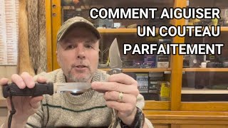 Comment aiguiser un couteau parfaitement [upl. by Olwena486]