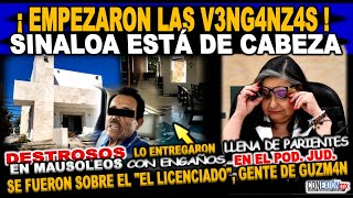 SINALOA DE CABEZA ¡EMPEZARON LAS V3NG4NZ4S DESTRUYEN MAUSOLEOS DEL quotLICENCIADOquot GENTE DE GUZM4N [upl. by Ahsetra468]