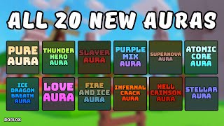 How To Get All 20 New Auras in Find The Auras 360  Roblox [upl. by Turtle904]