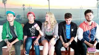 Justine Magazine Janoskians Interview  Dating Movie Music Tour Chivalry Nose Picking amp More [upl. by Thomsen228]