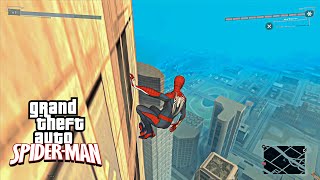 GTA HOMEM ARANHA  É INACREDITÁVEL ESSE MOD San Andreas Spider Man [upl. by Annaynek]