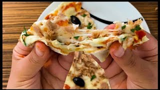 Recette pain pitalibanais ultra meolleux facile pour des sandwichs 🥙 ou des pizzas 🍕 [upl. by Bohlin]