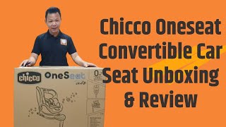 Chicco OneSeat Air Convertible Car Seat  036kg  Isofix  360 Turn  Unboxing amp Review LittleWhiz [upl. by Goles801]