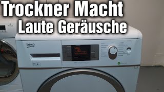 Trockner macht sehr laute Geräusche quietschen extrem Fehler suchen und beheben [upl. by Eilegna]