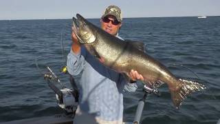 Trolling for Lake Ontario King Salmon  S14 E6 [upl. by Collayer]