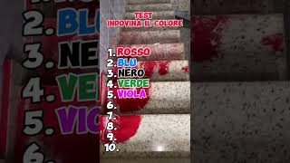 Indovina il colore quiz quiztime quizgames test coloring youtubeshorts [upl. by Kent]