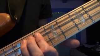 Waves  Mr Probz Bass Cover Tab [upl. by Ahsaet]