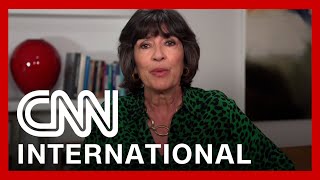 CNNs Christiane Amanpour shares ovarian cancer diagnosis [upl. by Dobbins]