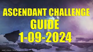 Destiny 2  Ascendant Challenge Guide and Location 1092024 [upl. by Nedyarb]