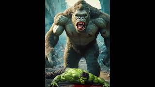 King Kong Vs Avengers Vs Dc  Hulk Captain America Iron Man Bat man Hulk Venom Thor  marvel [upl. by Annawoj342]