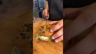 Bagel Sandwich 🥯shortaday food bagelsandwich easyrecipe food recipeforyou recipe [upl. by Sivia]