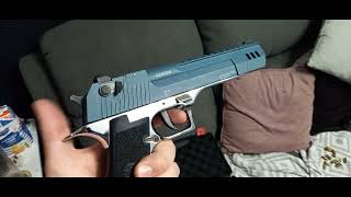 Shooting  Discussing a Retay Desert Eagle XU Blank Firing Pistol  Should you buy [upl. by Noraf]