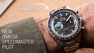 Perfect Omega for Enthusiasts  New Speedmaster Pilot Handson Review [upl. by Johanna]