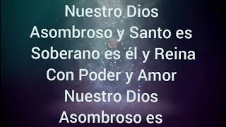 PISTA Y LETRA ASOMBROSO DIOS [upl. by Colyer]