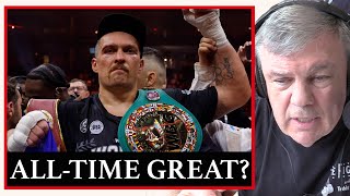 Is Usyk One of the Greatest of All Time Teddy Atlas Weighs In [upl. by Eelta]