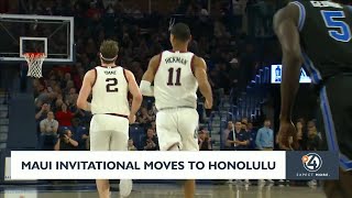 Maui Invitational moving to Honolulu Gonzaga joins exceptional field [upl. by Vonni]