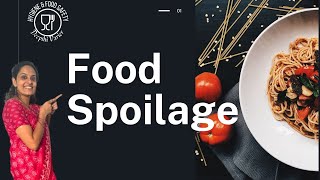 Food Spoilage  Causes  Factors for food spoilage  Extrinsic  Intrinsic [upl. by Hynes]