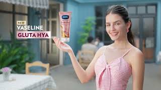 New Vaseline GlutaHya SerumInLotion  For Visibly Brighter Skin from 1st Use [upl. by Ailak]