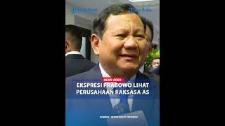 EKSPRESI PRABOWO Bertemu Perusahaan Raksasa AS Bakal Kerja Sama❓ [upl. by Neuberger]