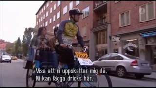 HJÄLP Örjan lax kör Cykeltaxi [upl. by Ahsimik]