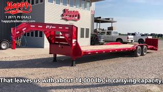 PJ Pro Beam Superwide Equipment Trailer Walk Around [upl. by Gad417]