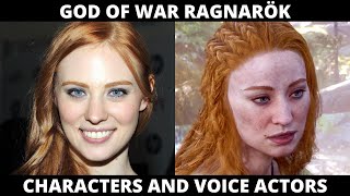 God of War Ragnarok  Characters and Voice Actors [upl. by Cuttler]