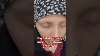 I will be posting until my eyelashes grow back cancer lifeisajourney bettereveryday [upl. by Ahsit]