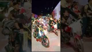 rodada del terror en Atenango Del Río Guerrero 🇲🇽 100motos [upl. by Nomad]