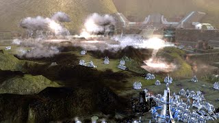 Supreme Commander 2  Very Serious 3v1 [upl. by Ahsoyek]