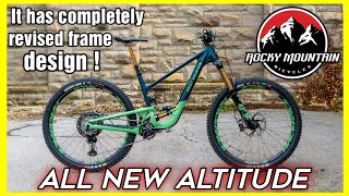 Rocky mountain all new altitude 2024  gets new linkage and adjustable reach [upl. by Hibbert232]