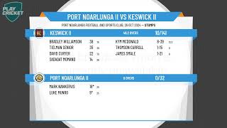 Port Noarlunga II v Keswick II [upl. by Neve305]