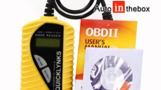 Quicklynks T40 OBDII Code Scanner diagnostic tool Multilanguage Reader [upl. by Benenson846]