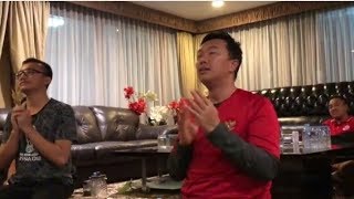 EXPRESI MENPORA SAAT KIPER TIMNAS U16 MAMPU MENGHALAU BOLA PEMAIN THAILAND YANG KE DUA [upl. by Ahsiadal514]