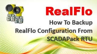 RealFlo  Backup From SCADAPack [upl. by Hako]