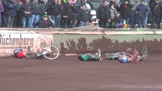 CRASH SPEEDWAY NEUENKNICK 2017  SCHWERER STURZ SPEEDWAY NEUENKNICK 2017 [upl. by Cloots]