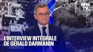 Immigration linterview intégrale de Gérald Darmanin sur BFMTV [upl. by Clive]