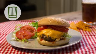 All American Burger Rezept chefkoch [upl. by Heuser]