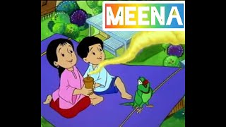 Meena Cartoon Title Song Hindi 😍😇 [upl. by Naehgem]