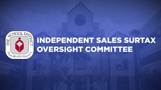 08232024 Independent Sales Surtax Oversight Committee ISSOC Meeting [upl. by Noived246]