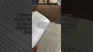 Coffee  Reading Date 📖☕️✨ pov povs coffeelover readingvlog solodate dateideas luckincoffee [upl. by Sadirah459]