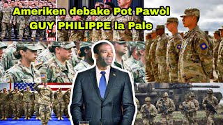 RODAY pot pawÃ²l Guy Phillipe la FÃ© SÃ³lda Ameriken yo Tranble AK declarasyon sa [upl. by Adnilav832]