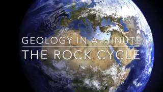 Geology in a Minute  The Rock Cycle [upl. by Drahsir]