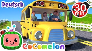 Die Räder vom Bus  CoComelon Deutsch  Cartoons und Kinderlieder [upl. by Fennell]