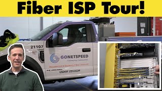 Touring a Startup Fiber Optic ISP  GoNetSpeed in Connecticut [upl. by Paris112]