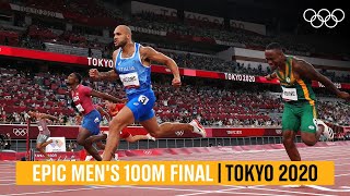 Marcell Jacobs wins men’s 100m final  Tokyo2020 Highlights [upl. by Salema]