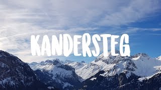 KANDERSTEG CINEMATIC SKI HOLIDAYS  only filmed with GalaxyS8 [upl. by Inahpit]