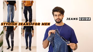 MUST HAVE STYLISH JEANS FOR MEN IN BUDGET 2023  JEANS BUYING GUIDE  HOW SHOULD JEANS FIT [upl. by Adnawad]