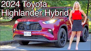 2024 Toyota Highlander Hybrid review  This or Grand Highlander [upl. by Gayle]