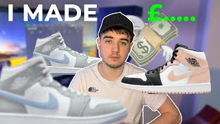 I MADE £ BRICK FLIPPING £100  £1000 Brick Flipping Sneakers UK EP1 [upl. by Hardunn]