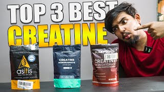 Top 3 Best Creatine Monohydrate Under 300  Best Creatine for Muscle Gain [upl. by Ivey]